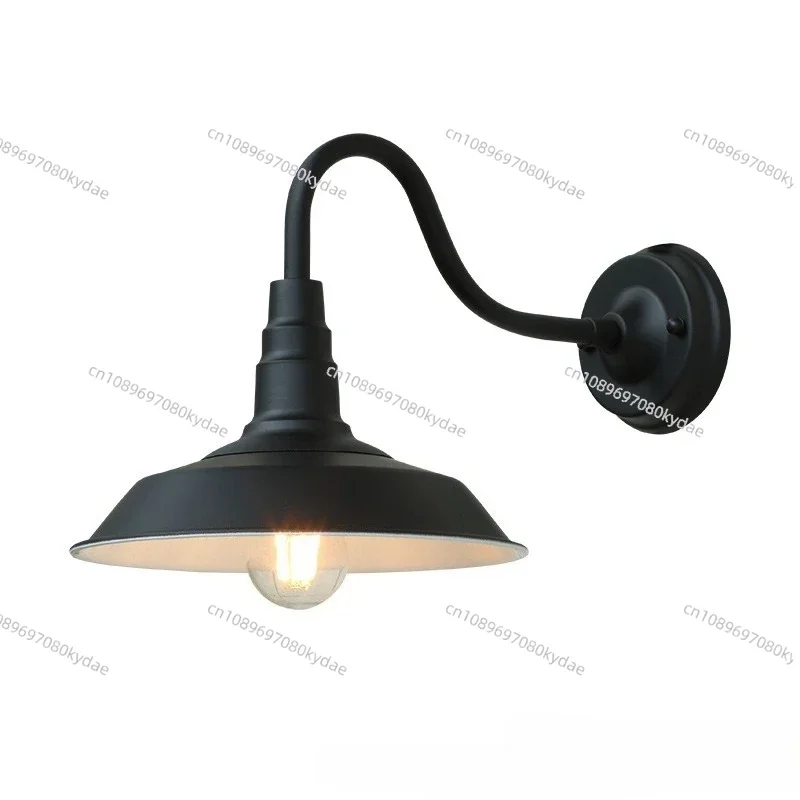 DurableWall Lamp American Creative Personality Retro Industrial Style European Restaurant Bar Simple Pot Lid Wall Lamp