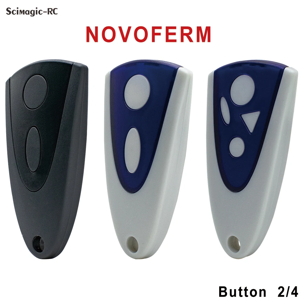 

Пульт дистанционного управления для гаражных ворот NOVOFERM, 433 МГц для NOVOTRON 502 MAX43-2 504 MAX43-4 512 MIX43-2 504 522 524 MNHS433-02 MNHS433-04