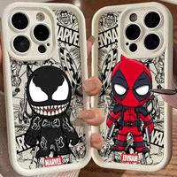 Cartoon Marvel Venom Case for Infinix Note 40 Hot 50 40 Pro 30i 30 Play 40i GT 20 10 Tecno Spark 30C 10 Pro 20C Smart 8 9 Cover