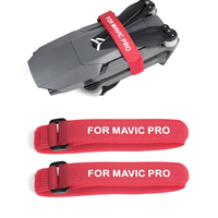 2pcs Strap Propellers Blade Fixed Ties arm fixed Tape Belt Hook Loop Cord for dji mavic pro  Drone accessory