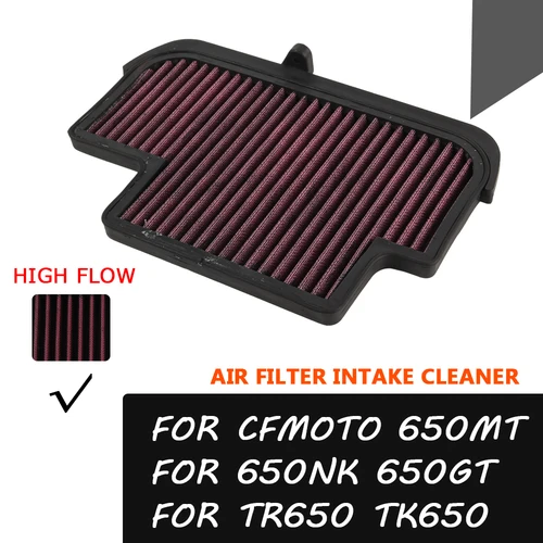 Filtro de admisión de aire para CFMOTO, limpiador de elementos de aire, 650MT, 650NK, 650GT, 650 MT, NK, GT, TK, TR 650, TR650, TK650, MT650