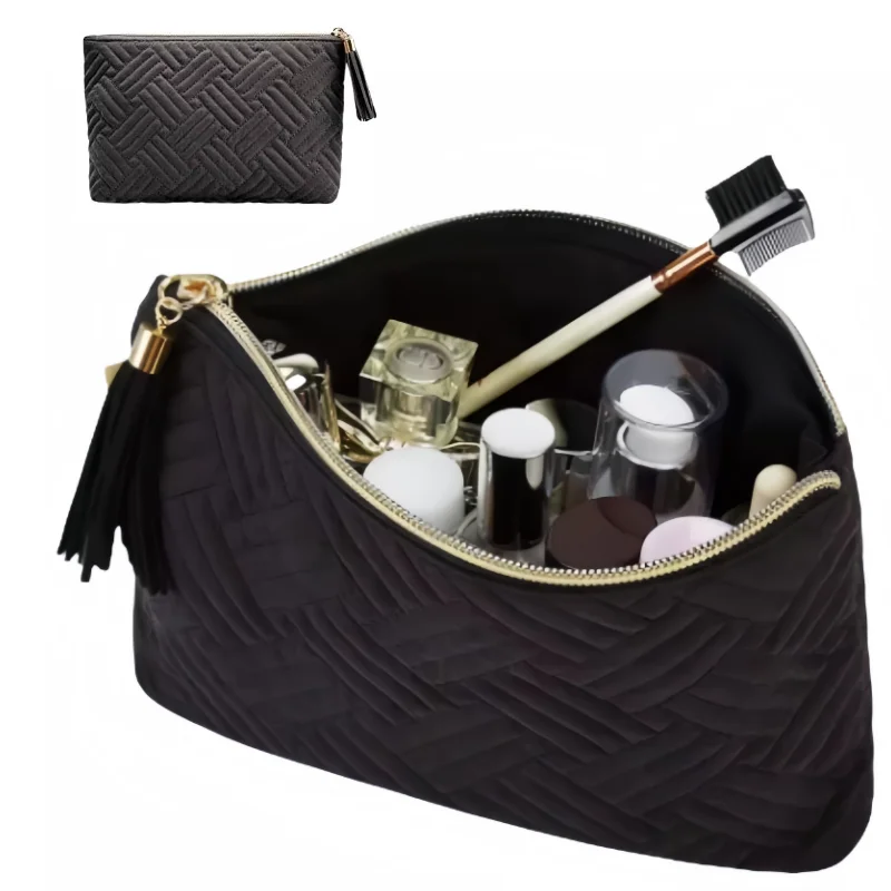 

Women Cosmetic Bag portable Travel Purse Makeup Organizer Storage Ladies Clutch Neceser Make Up Pouch Wash Toiletry Bag