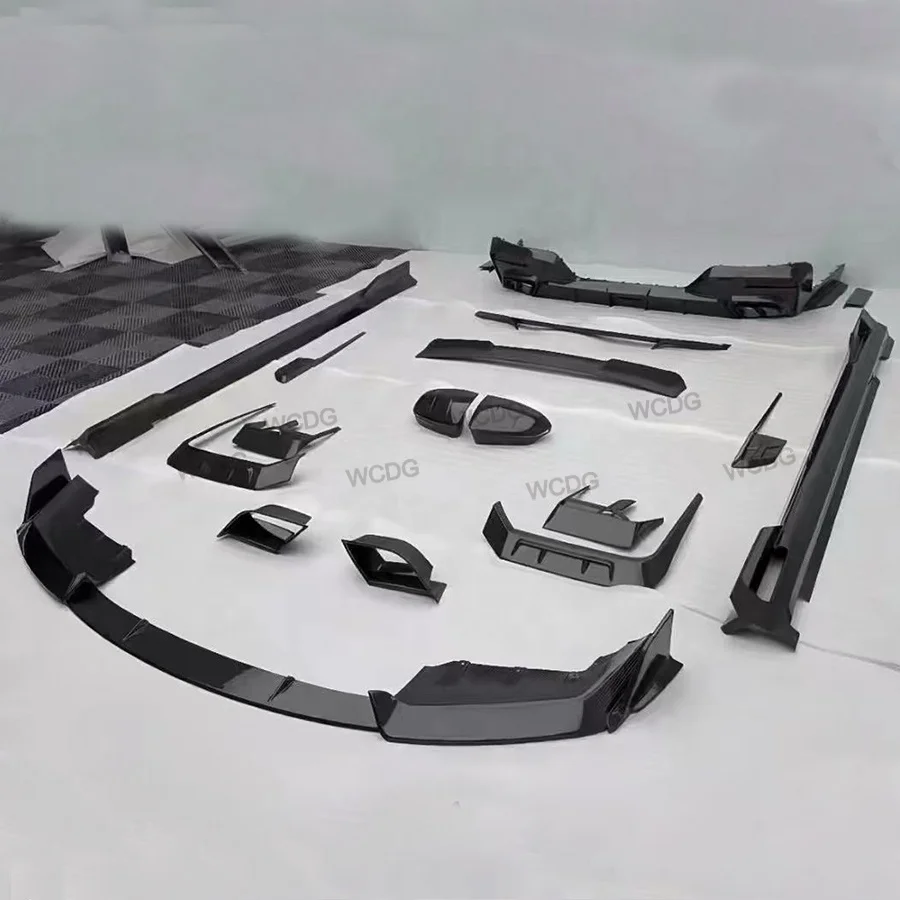 High Quality Dry Carbon Fiber MSY Style Body Kit for B-MW 7 Series I7 G70 2023-2024 Front Lip Side Skirts Rear Diffuser Bodykit #3