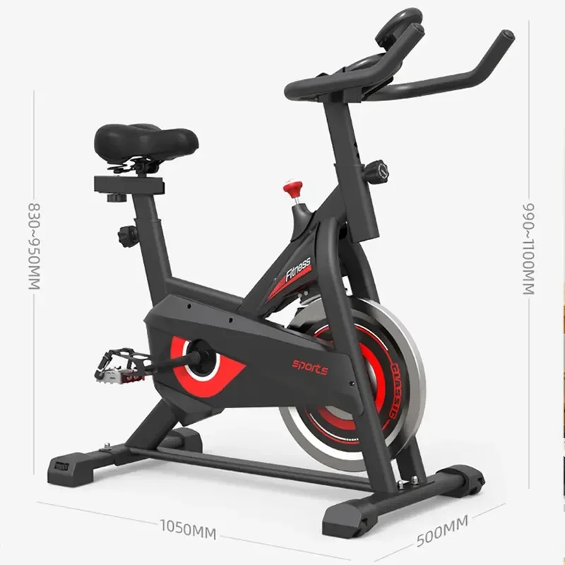 Indoor Exercise Bike,5KG Fly wheel weight Cycling Bike with Comfortable Seat Cushion, Multi - grips Handlebar