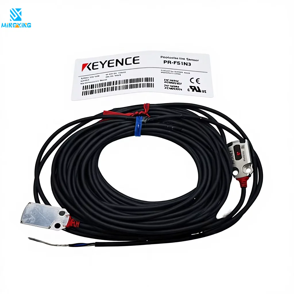 KEYENCE PR-F51N3 Self-contained Miniature Photoelectric Sensor 10-30VDC 3m Cable NPN Output Custom Mounting New