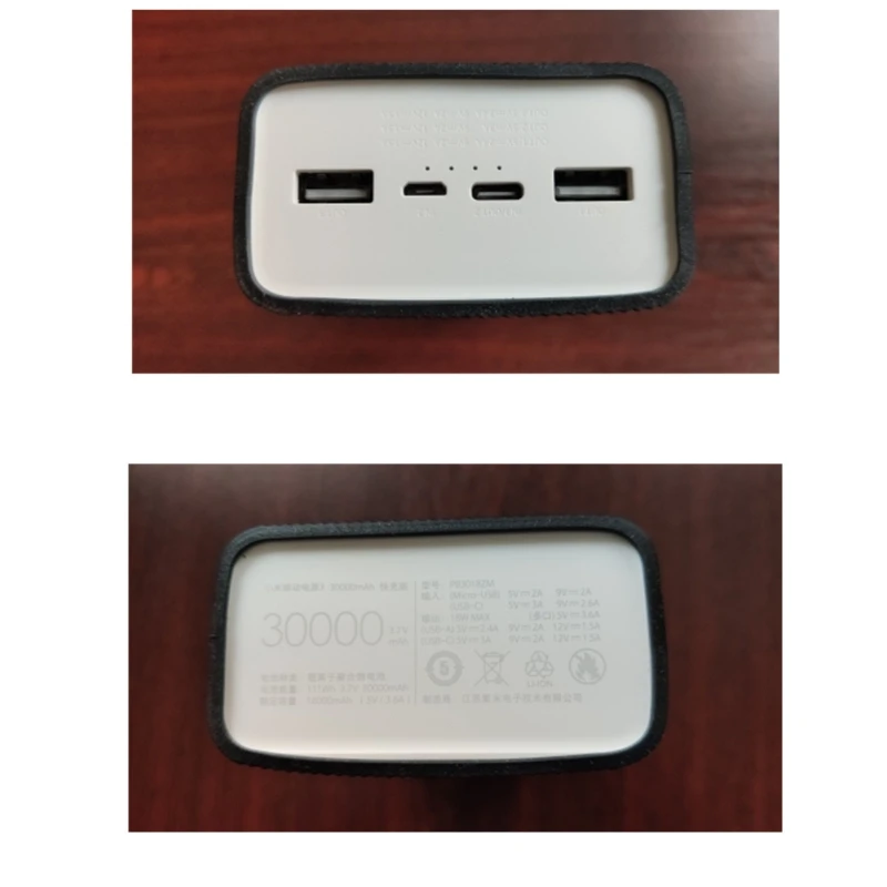 Penutup Pelindung Silikon Lengan Cangkang Kulit untuk Gen 3 PB3018Z 30000mAh Tahan Guncangan