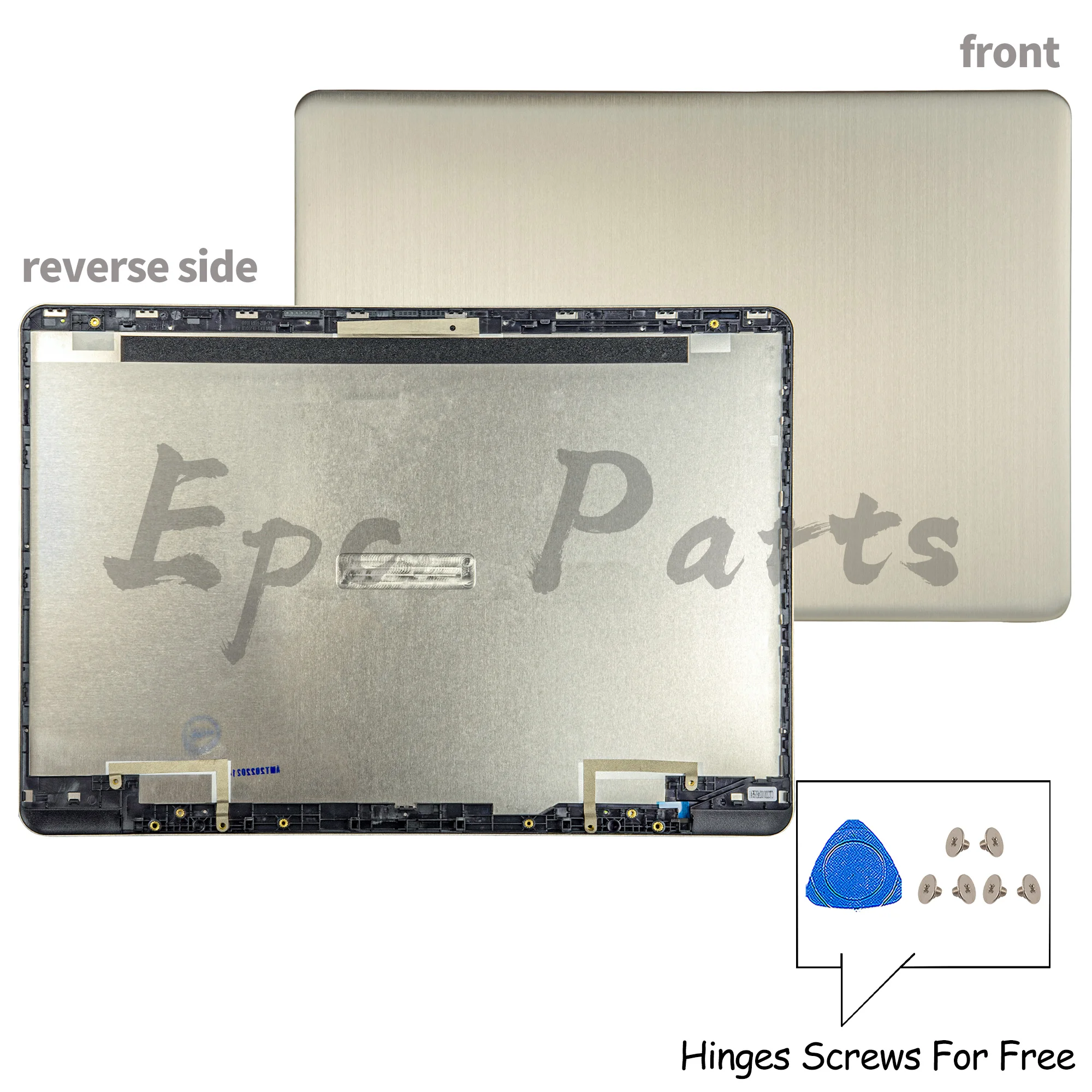 Epc Parts For S4000V S4100V S4200U S410 X411 R421U S410U Metal Back cover Bezel Hinges Repair 14inch Gray/Gold