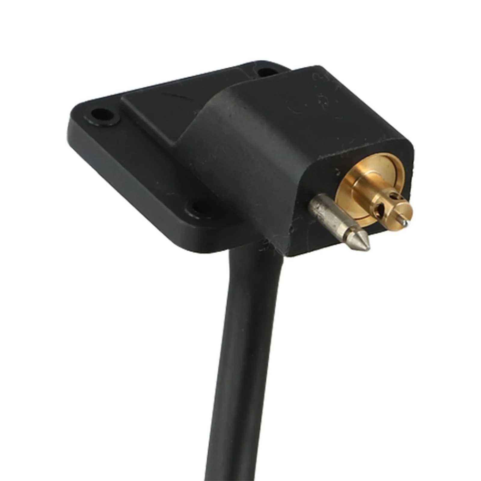 

Sleek Black Design of the Marine Fuel Tank Connector Ideal for Modern For Outboard Engines Up to 24 Liters Capacity