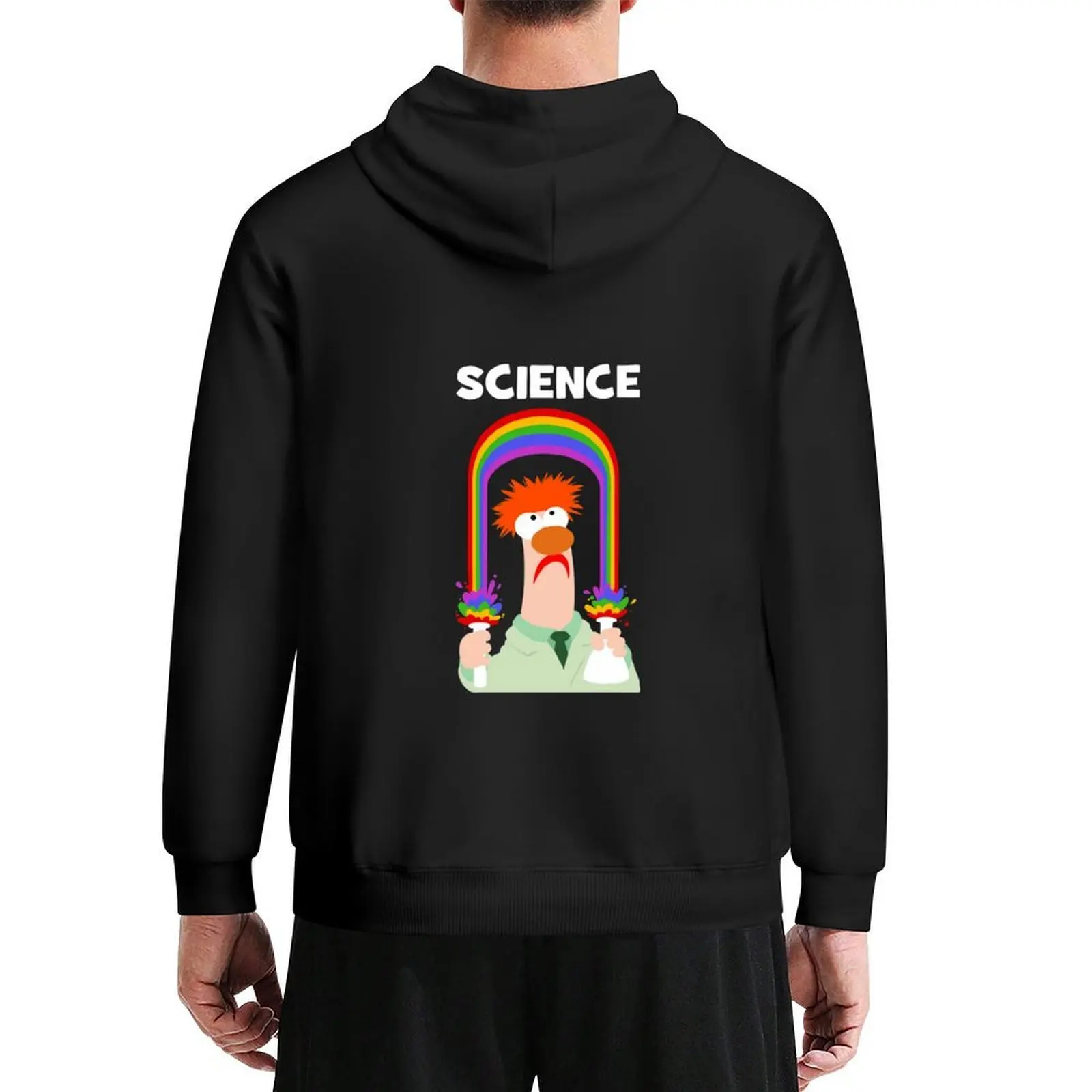 

Muppet Science' Laboratory Hoodie hooded shirt men's sweat-shirt anime clothing men's clothing new in hoodies