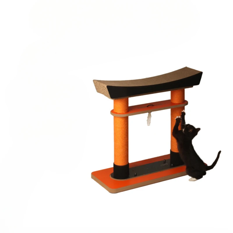 Cat scratching board nest integrated scratch-resistant wear-resistant multi-functional vertical cat climbing frame