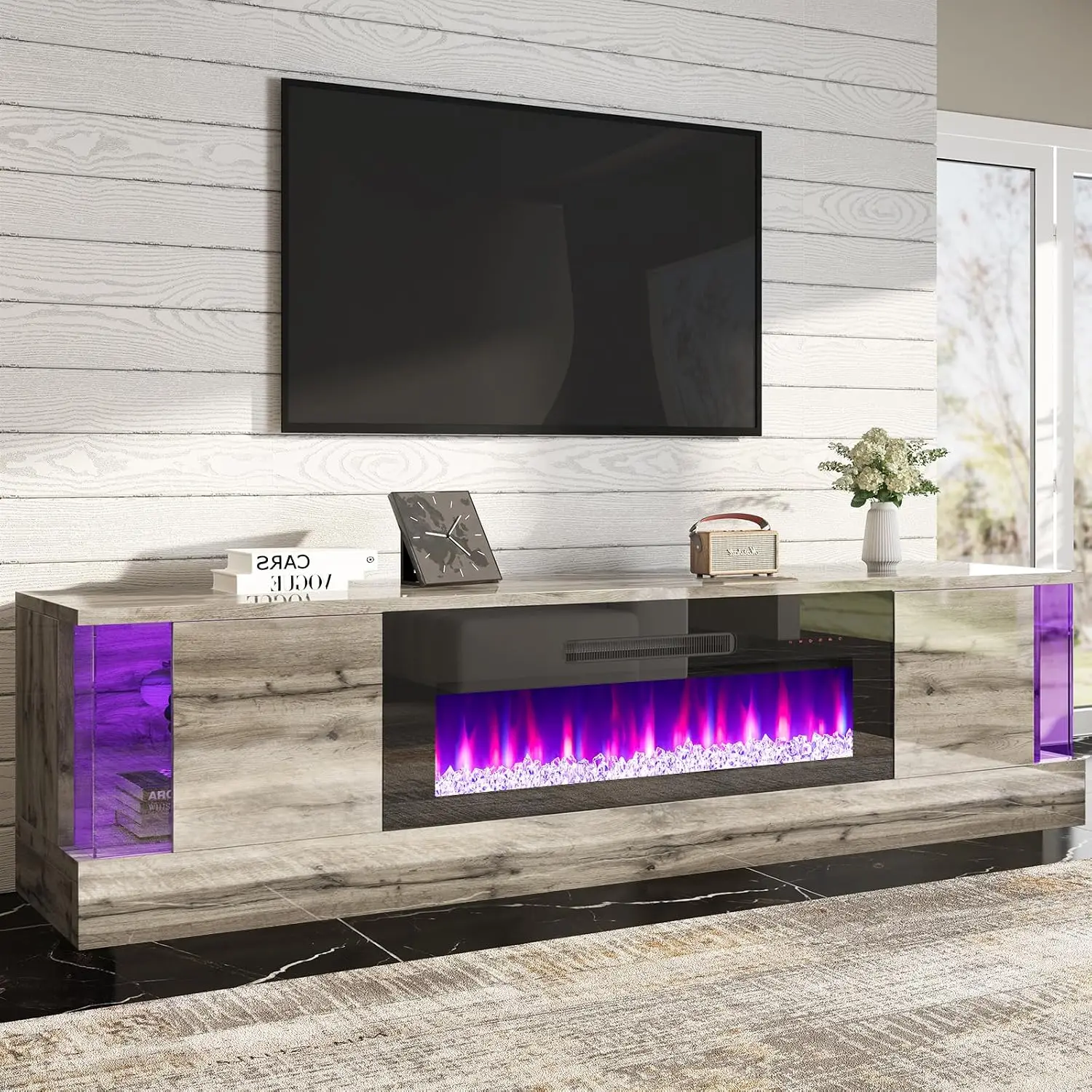 Oak TV Stand with 40