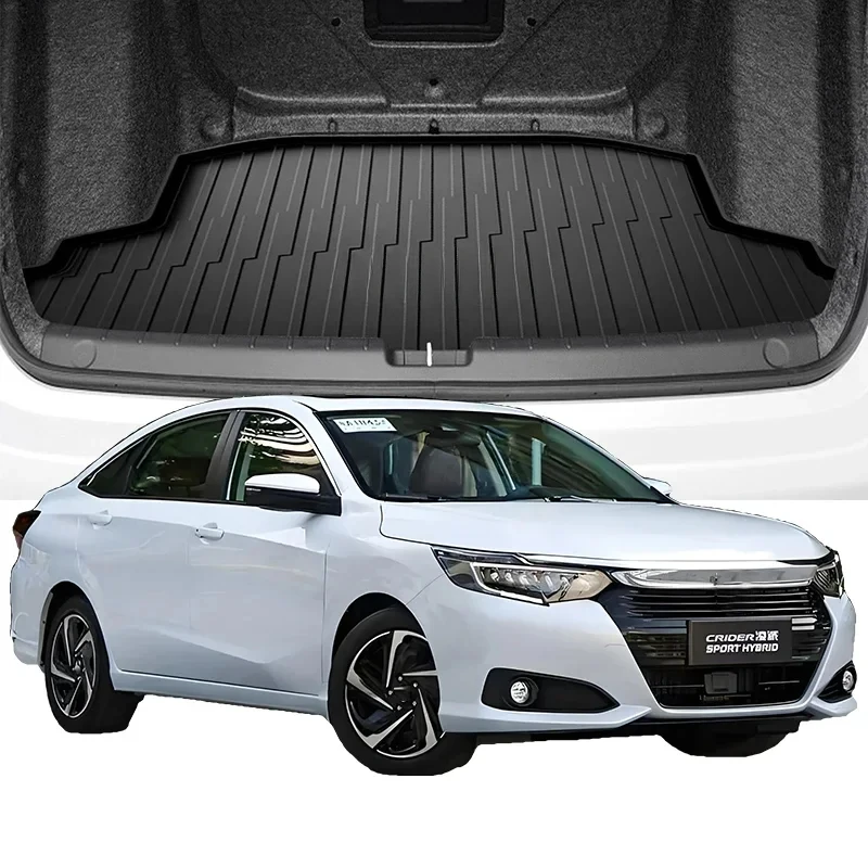 Upgrade TPE Car Rear Trunk Mats Storage Pads Cargo Tray Dustproof Waterproof Protecion Cushion For Honda SENSING 2013-2024