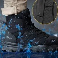 Work Boots Indestructible Safety Shoes Men Steel Toe Shoes Puncture-Proof Sneakers Women Non Slip Work Shoes Male Tactical Boots 3
