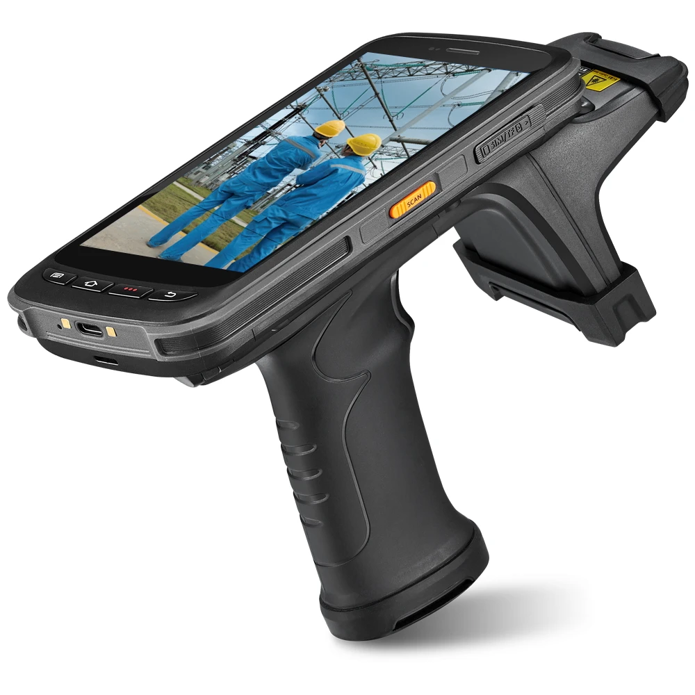 

P72T 8000 мАч IP67 NFC UHF 4G 1d 2d сканер штрих-кода мобильное портативное устройство PDA для логистического склада, транспортировки