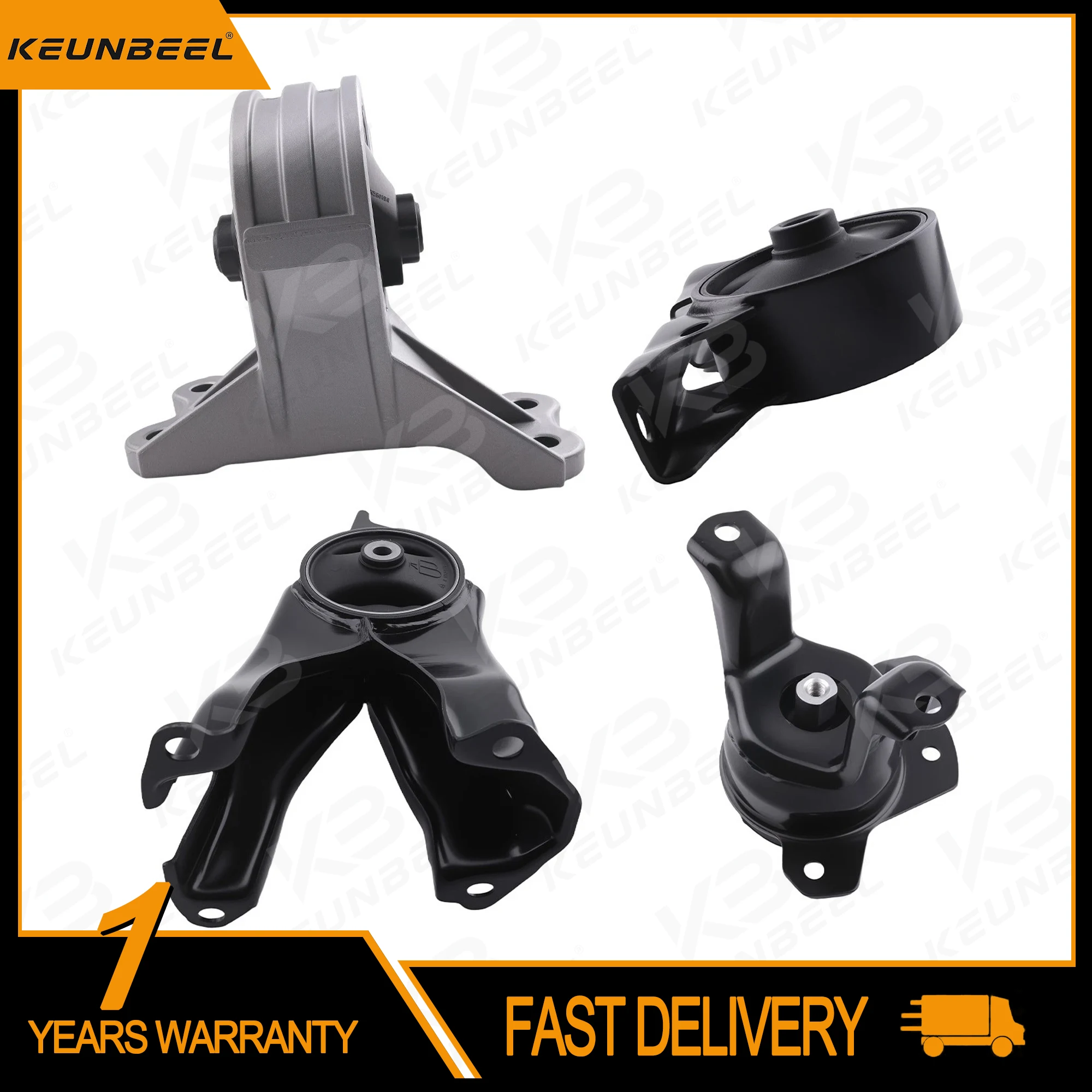 Engine Motor & Trans. Mount Set of 4 For Mitsubishi Endeavor 3.8L 2004-2011 MN101006 MR594373 MR234837 MR589192 MN101214