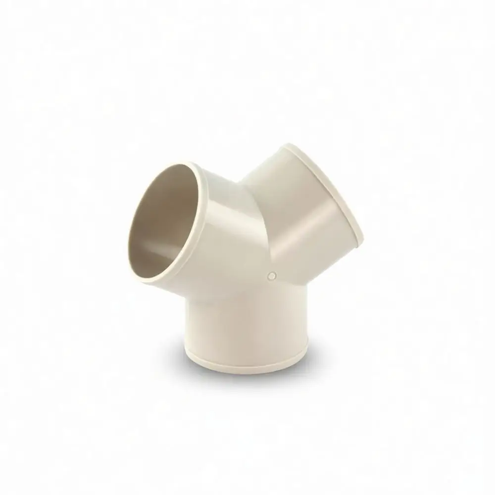 Air Ducting Connector T Shape Y Type Hose Fitting 100mm 150mm Reducer Exhaust Ventilation System Airflow Joint Adapter