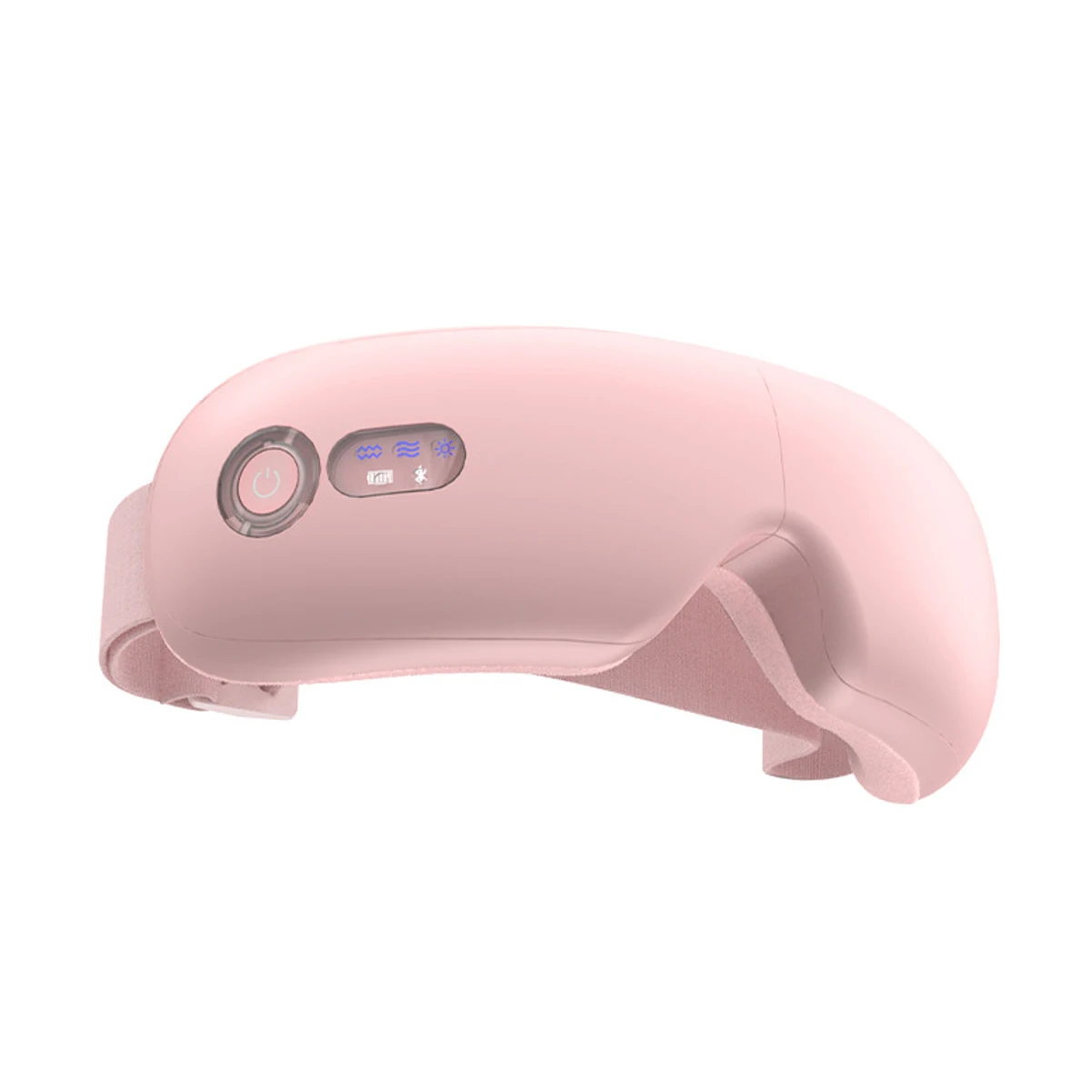 Portable Eyes Massager with Heat & Sonic Vibration Dark Circles Eye Strain Relief USB Foldable Travel Eye Massaging Device