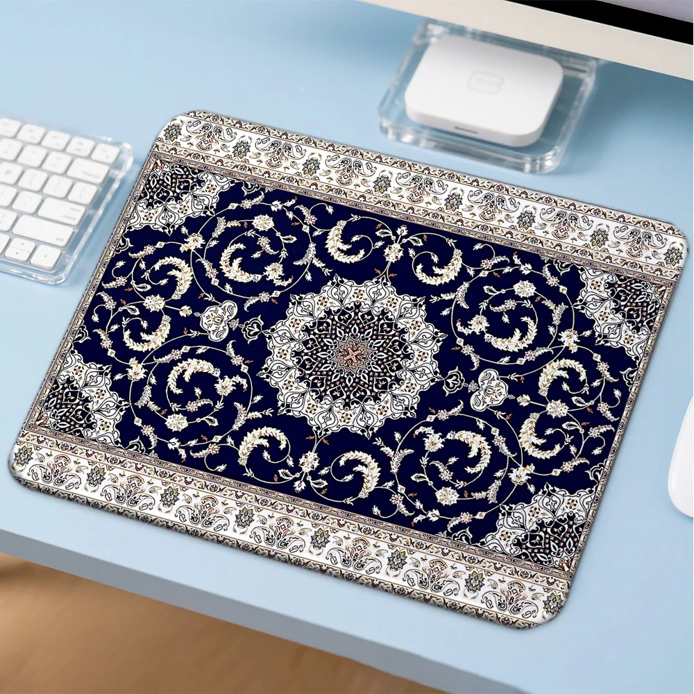 Mosepad Ethnic patterns Computer Mat Desk Accessories Pc Gamer  Mousepad Company Game Mats Mouse Anime Mause Table Decoration