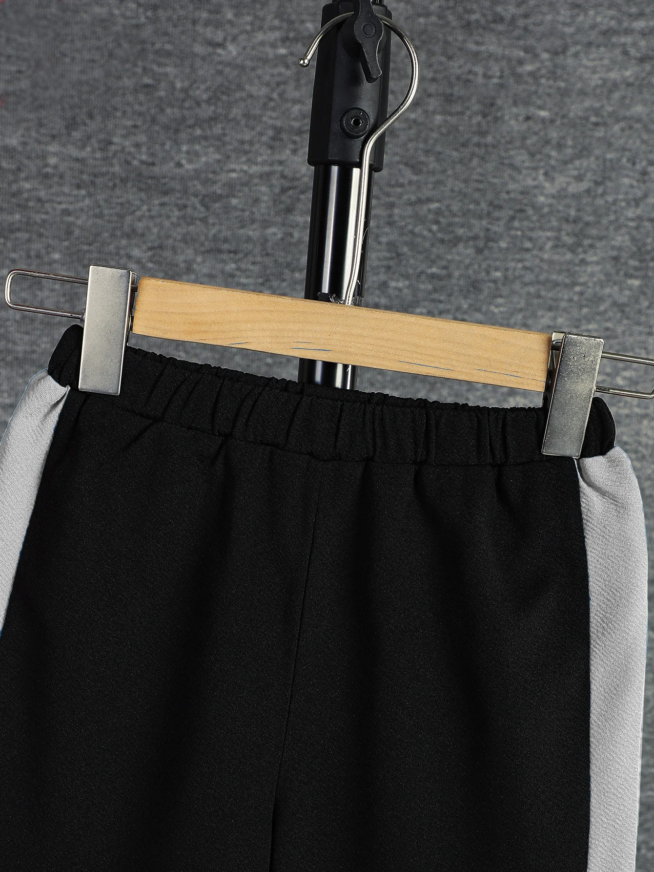 2-teiliges Set für Jungen, lässiges Outfit, Farbblock-Kurzarm-T-Shirt und Shorts, bequeme Sommer-Kinderkleidung, 8 Farben für Alter 7–15 Jahre – Detail 29