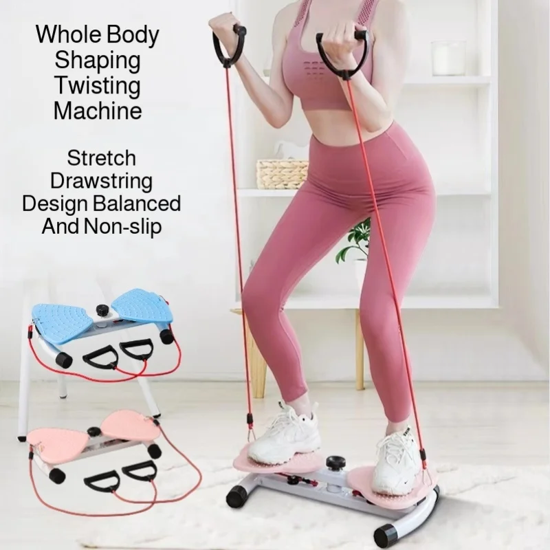 Home Twist Vibration Fitness Machine Fat Burning Body Shaping Waist Trainer Slimming Exercise Equipment for Indoor Home Workout