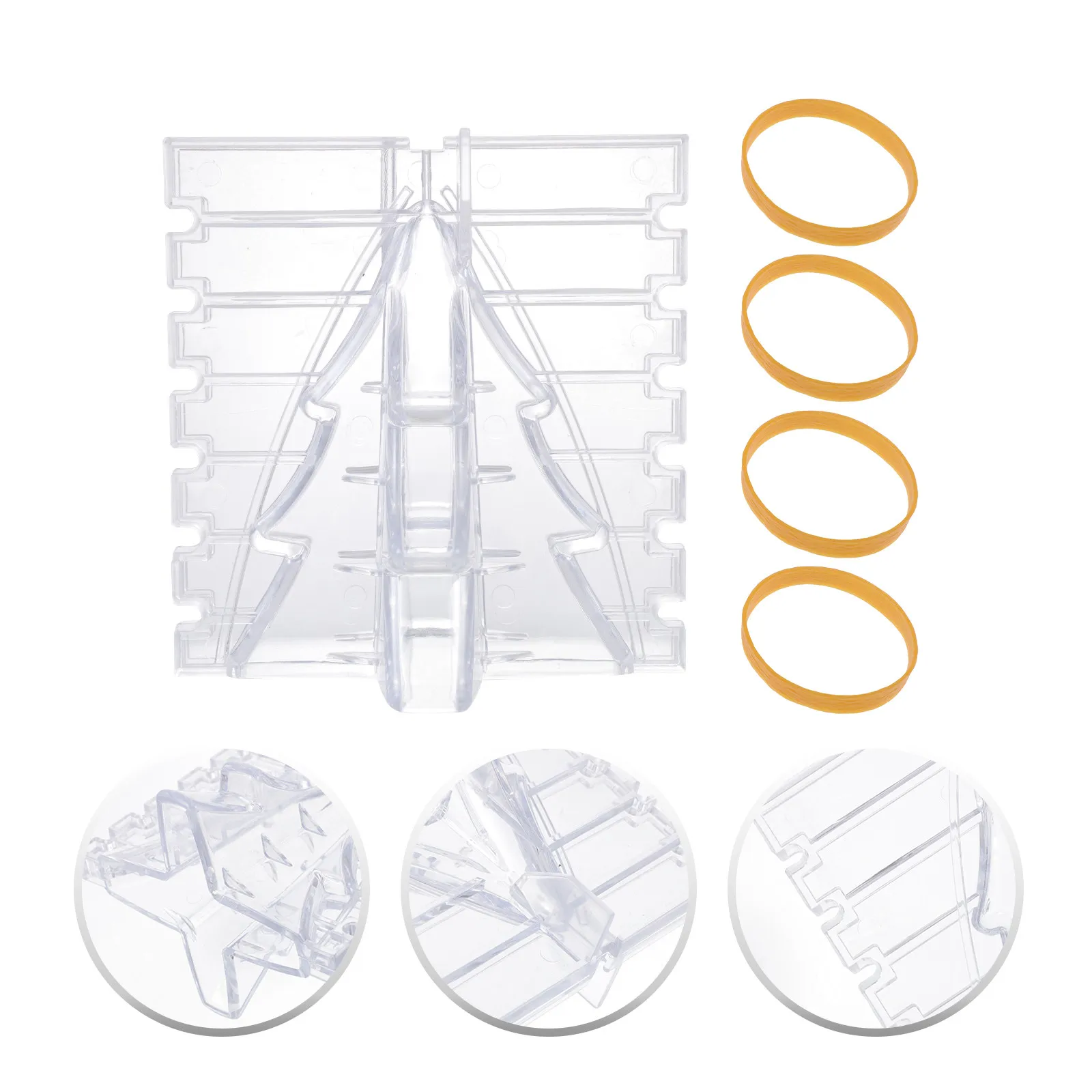 

Christmas Tree Shape Making Mold Plastic DIY Craft Mold for Scented Candles Desktop Ornament Handmade DIY Tool