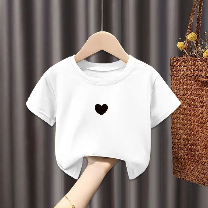 Children's  T-shirt 2026 Summer New Fashionable Children's Clothing Baby Middle and Small Children's Trendy Parent Child Top