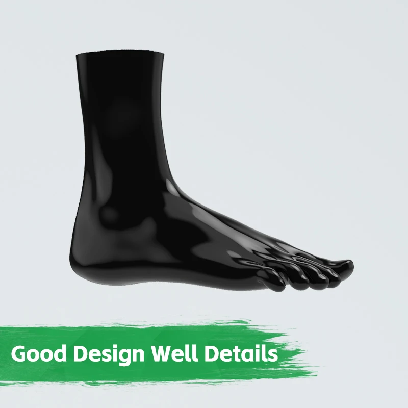 Furrjoi Silicone Realistic Gloves Whole Black Color A Pair of Handwears 2 Sizes Available Cosplay Costume with Fingers