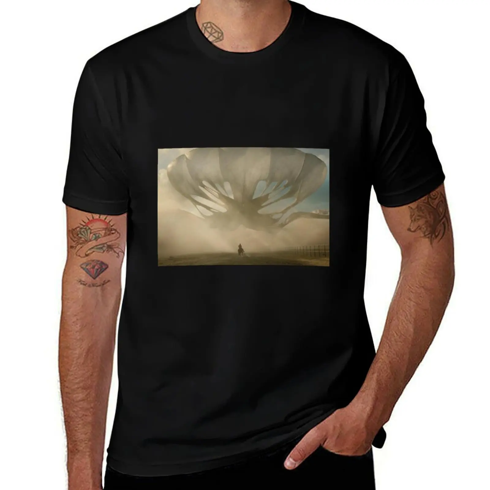Nope - Jean Jacket and OJ T-Shirt Casual Daily Graphic Tee T-Shirt
