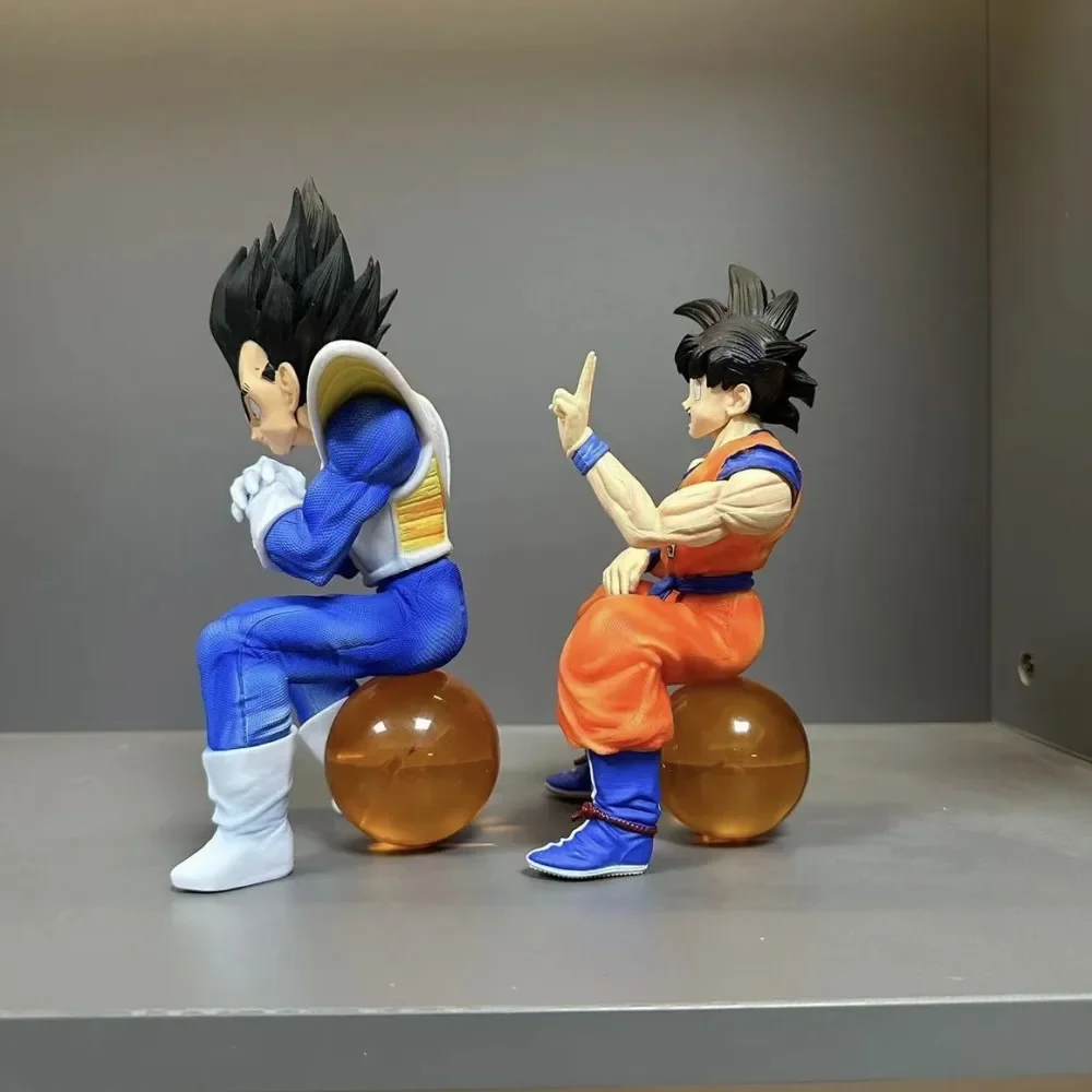 New Anime Dragon Ball Figures Son Goku Vegeta Action Figurine 13-15cm Pvc Collection Model Ornamen Toys For Birthday Doll Gifts