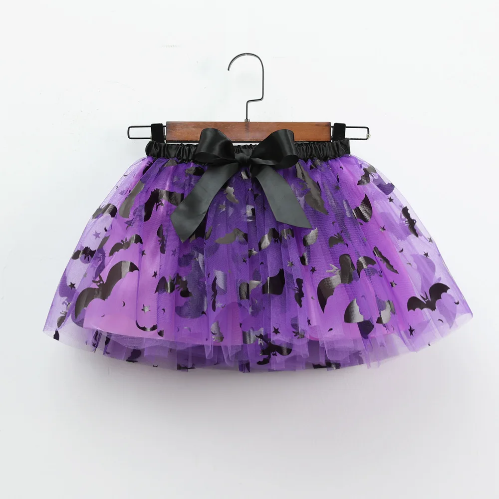 Mädchen Tutu Rock Kinder Ballett Prinzessin Pettis kirt flauschige Tüll Röcke schöne Ballkleid Halloween Kürbis Kinder Kleidung Baby – Detail 32