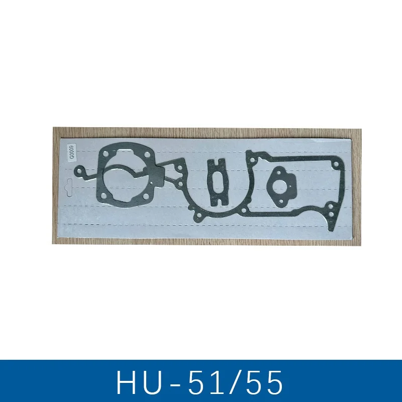 2PCS Muffler Cylinder Engine Gasket Set For Husqvarna 51 55