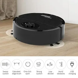 4 in 1Intelligent Four in One Sweeping and Mopping Robot for Sterilization and Silent Cleaning Experts for Living Rooms,Kitchens