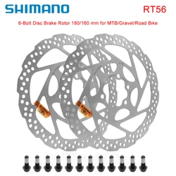 油圧式自転車ブレーキローター,マウンテンバイク部品,rt56,SHIMANO-SM mm,160mm, 180,SM-RT56