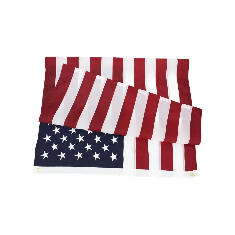 Heavy Duty US 3x5 Feet Waterproof Nylon Embroidered Stars Sewn Stripes USA American Flag Embroidery - Image 6
