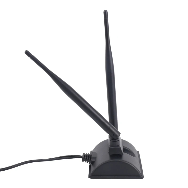 2.4G/5G Dual-Band Antenna With 6.5Ft Extension Cable 6DB Magnetic Base Wireless Network Card WIFI SMA Antenna