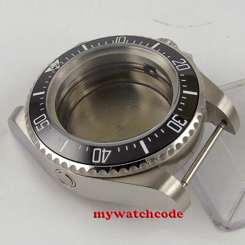 43mm SEA Automatic Watch Case Fit Eta 2824 2836 2813 Miyota 8215 8205 Japan NH35 NH36  Movement