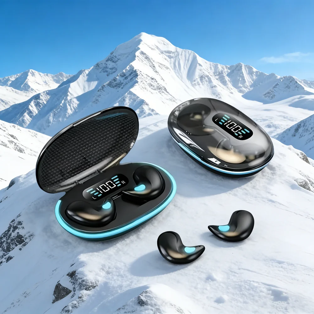 TWS Earphones Wireless Earphones Headphones Noise Reduction Sport Game Sleep Bluetooth Earbuds for all smartphones