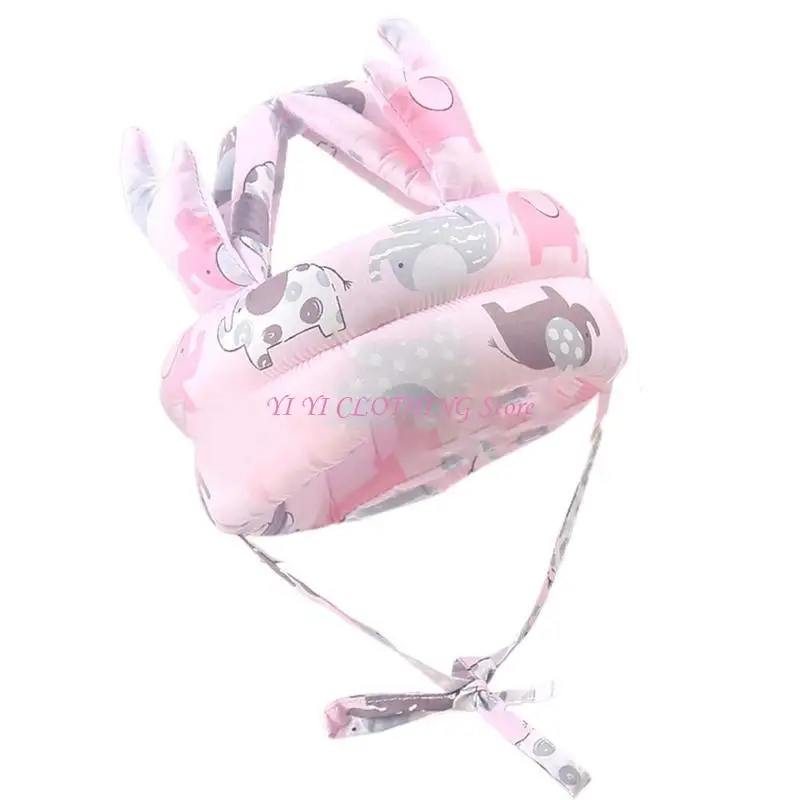 N5KF Lovely Baby Anti-fall for Head Guard Comfortable Cap for Toddler Learn to Walk S