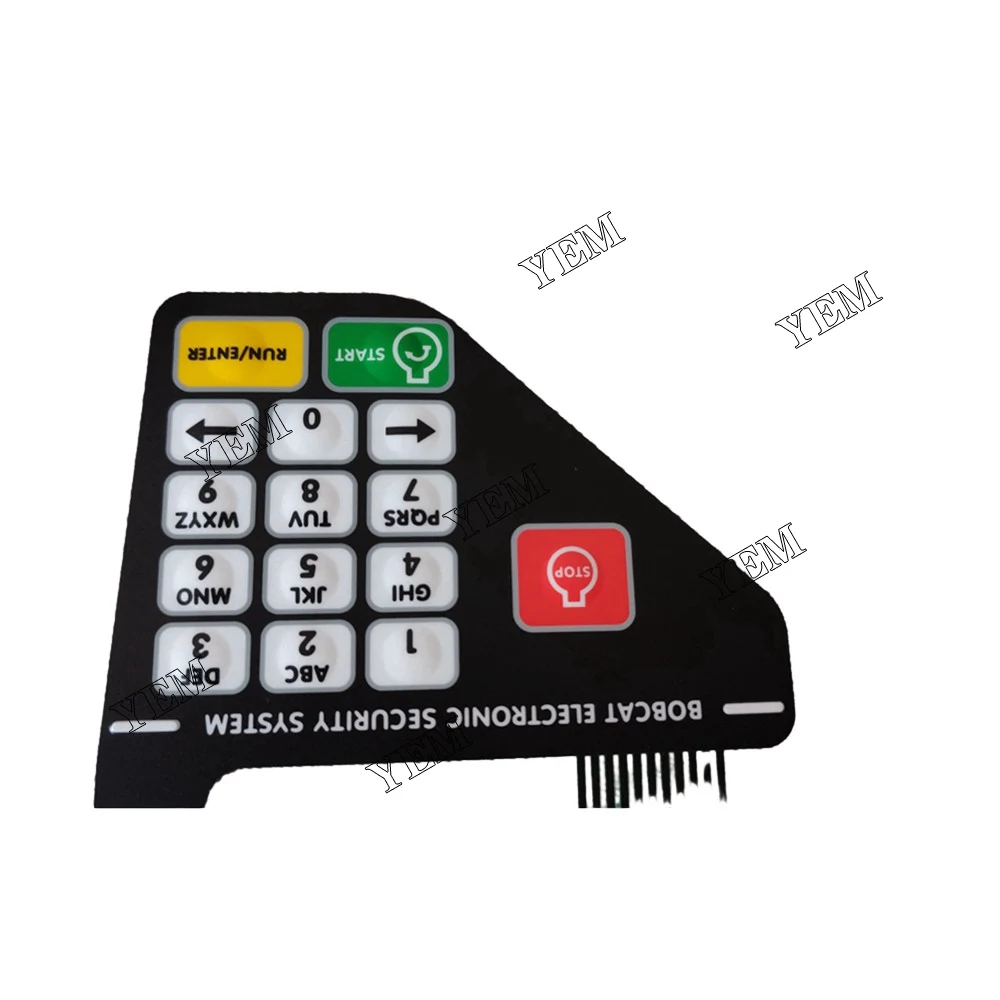 6688404 6688403 6688403 Standard key panel for loader panel For Bobcat S160 S185 S300 T250 T300 Diesel engine