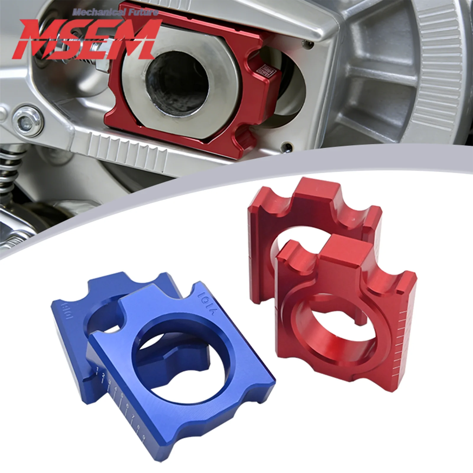 Регулятор задней цепи с ЧПУ для мотоциклов HONDA CR 250, CRF 250X, CRF 250RX, CRF 450R, CRF 450L, CRF 450X (2002-2022) - Запчасти для мотоциклов