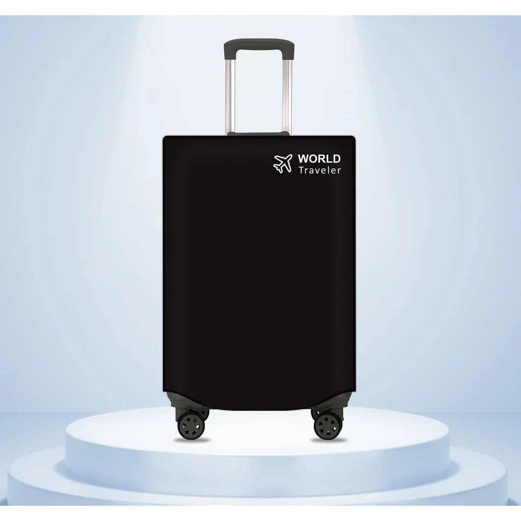 Luggage Cover World Traveler Print Stretch Suitcase Protector Dustproof Anti Scratch For 18-32 Inch Travel Case