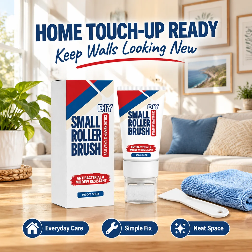 Wall Repair Paste Covers Graffiti Stains & Scratch Antibacterial Mildew Resistant Restore Smoothness Household Wall Repair Paint