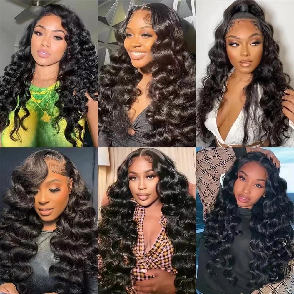 30 40 50 Polegada virgem cru solta onda profunda 100% pacotes de cabelo humano extensões de onda de água 3 4 pacote pacotes de cabelo encaracolado para mulher