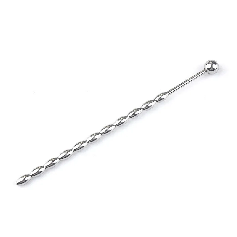 Male Stainless Steel Urethral Plug Urethral Dil Sounding Penis Plug Urethra Stimulate Dilator Masturbation Rod Sex Toys For Men