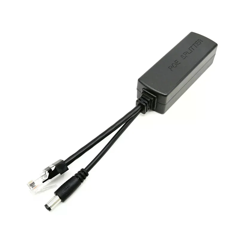 48V To 12V POE Connectors Adapter Cable Splitter Injector Power Supply Module for Security Camera CCTV Surveillance