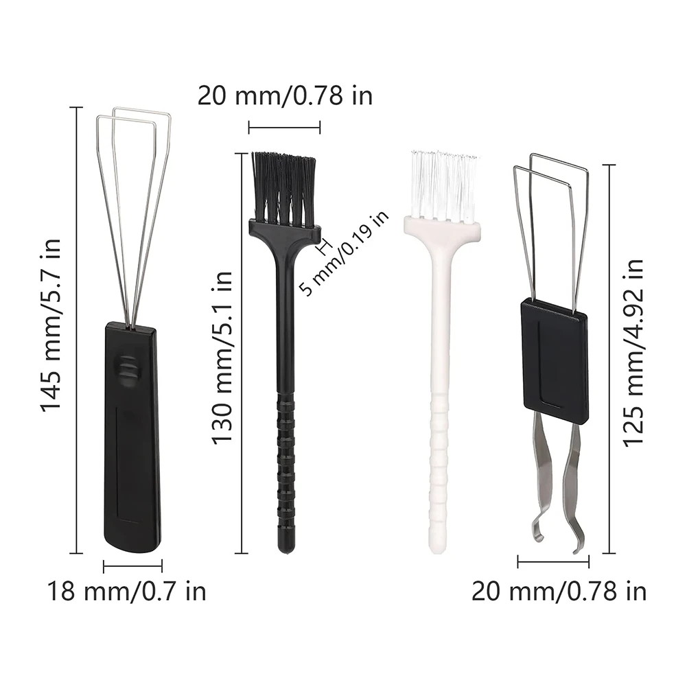 2 шт. универсальный съемник клавиш + 2 шт. щетки для съемника клавиатуры, вал колпачка для механической клавиатуры Cherry MX