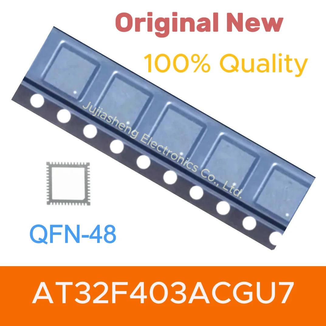 

(2pcs) AT32F403ACGU7 QFN48 New original 32-bit ARM microcontroller MCU IC Electronic Component integrated circuit