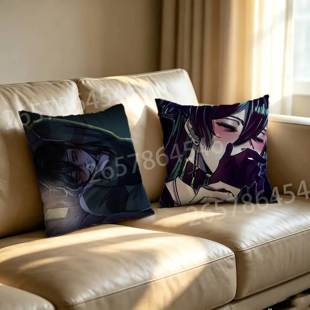 S-Sol Tkatb The Kid Polyester Printed Pillow Cover Square 30 35 40 45 50 55 cm Soft for Sofa Bed Car Home Decor