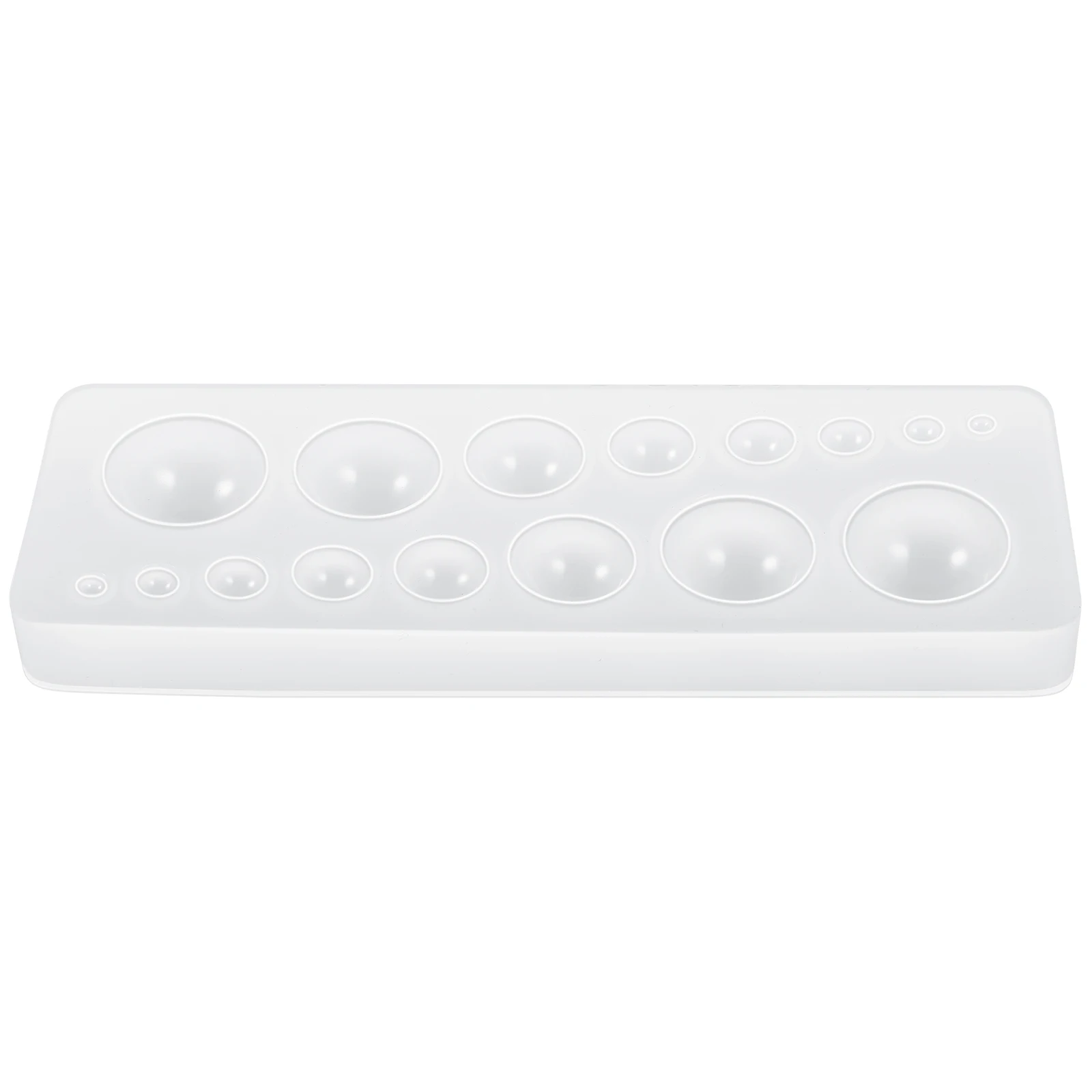 

Crystal Epoxy Mold Round Silicone Durable Multiple Sizes DIY Craft Resin Jewelry Making Kit Easy Clean Reusable