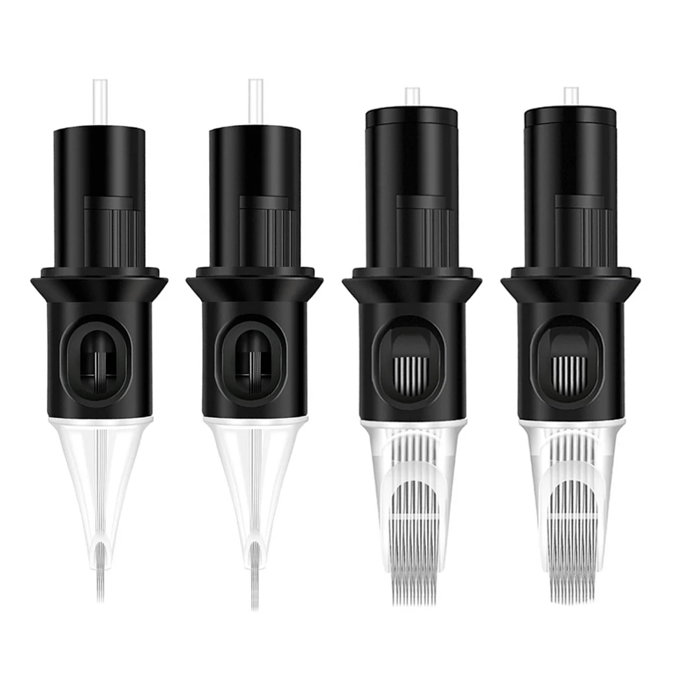 

Иглы для тату-картриджей RL/RS/RM/M1, замена для полуперманентного макияжа бровей, губ, тату-машины, одноразовые иглы 2026